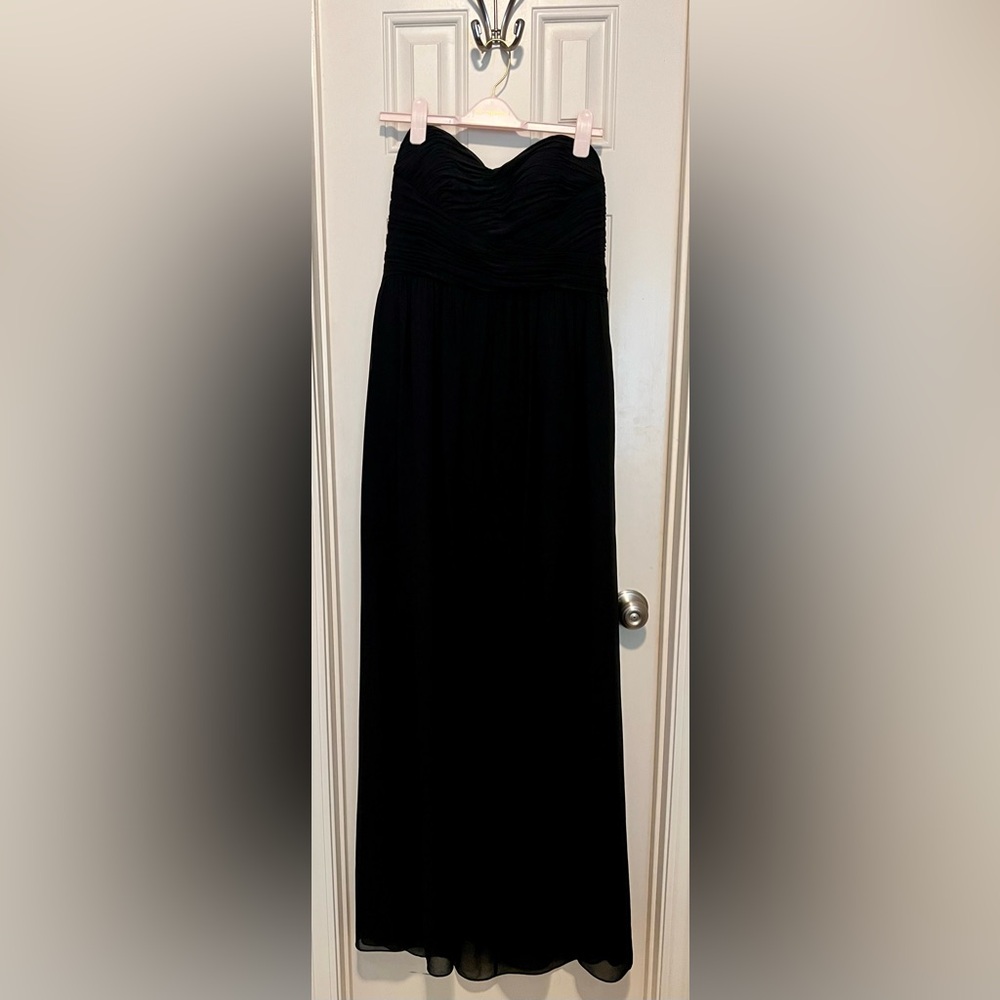Donna Morgan Strapless Dress in Black